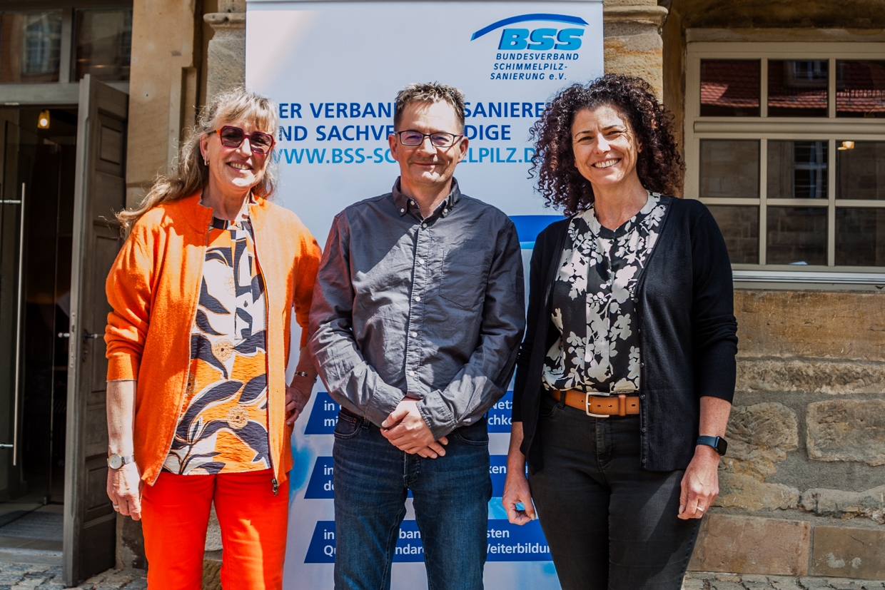 Karin E. Götz, Stefan Betz und Carmen Gohl als neugewählter Vorstand 2026 (v.l.n.r.)